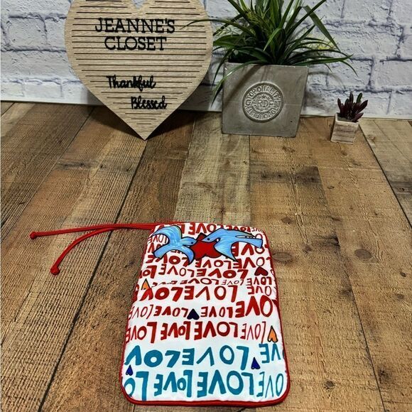 NEW Brighton Jewelry Love Dove Jewelry Roll Travel Pouch Roll Up Bag - Picture 5 of 9